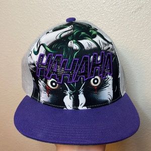Joker DC comics snapback hat